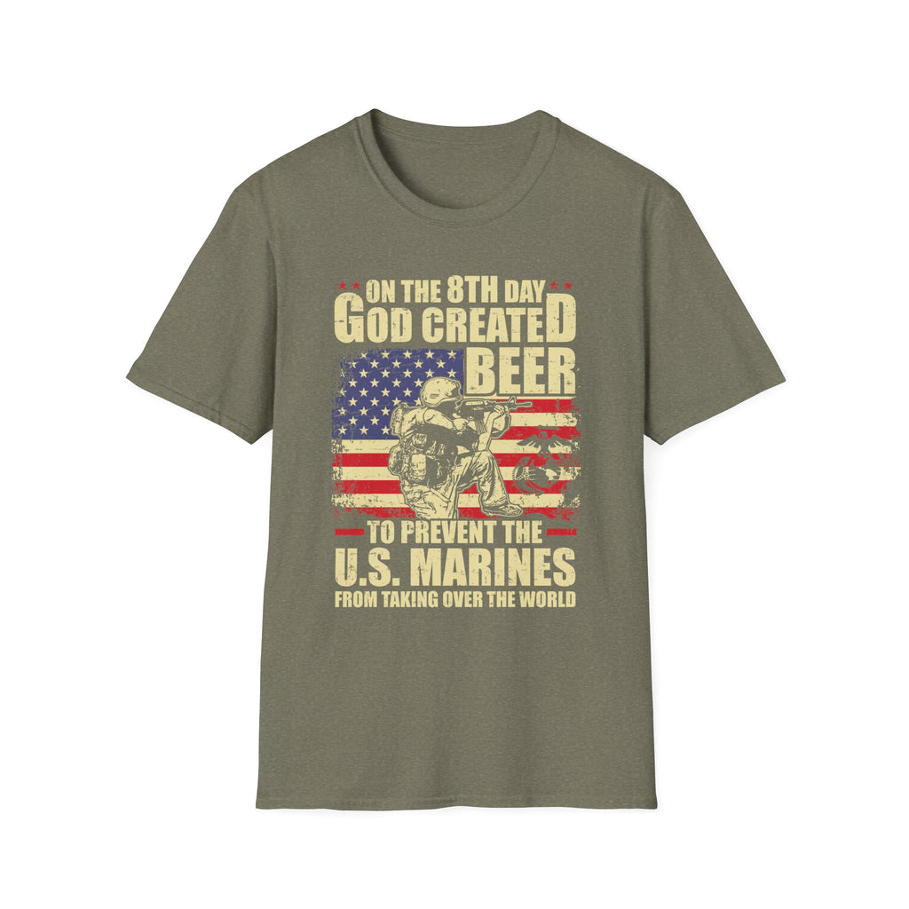 Eighth Day Beer Creation Marines T-Shirt