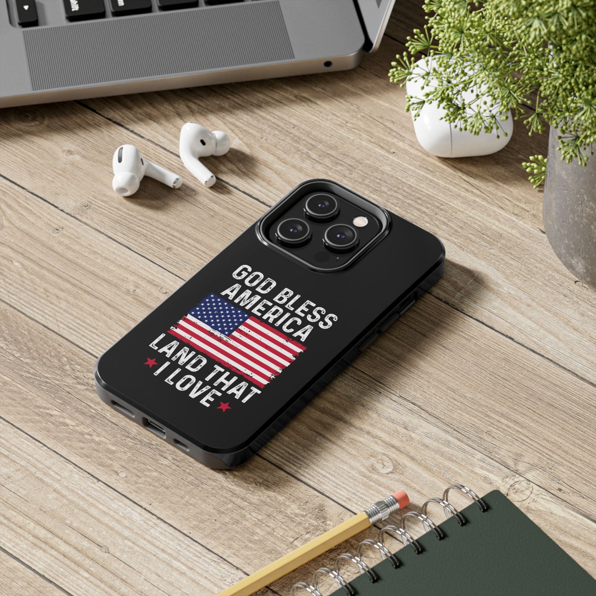 God Bless America Phone Case- Land That I Love