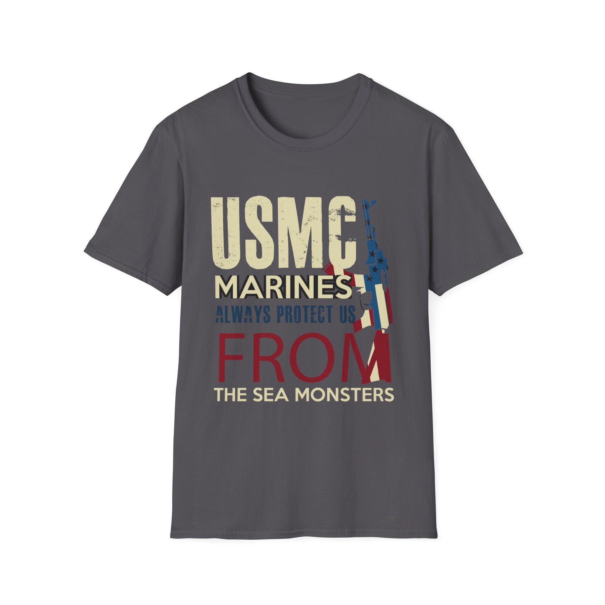 Marines Sea Monster Protector T-Shirt