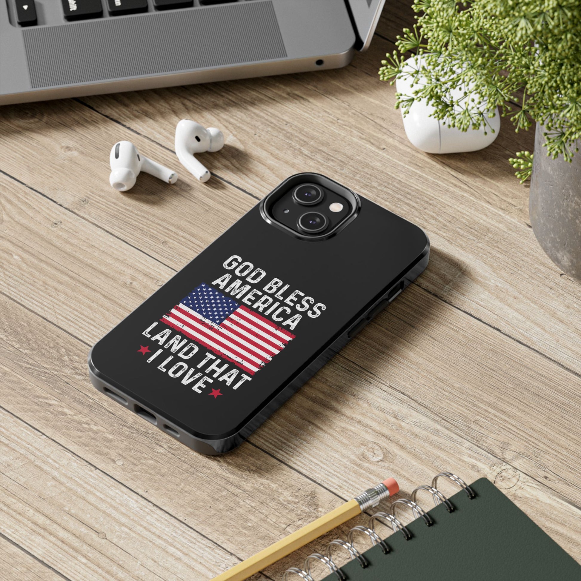 God Bless America Phone Case- Land That I Love