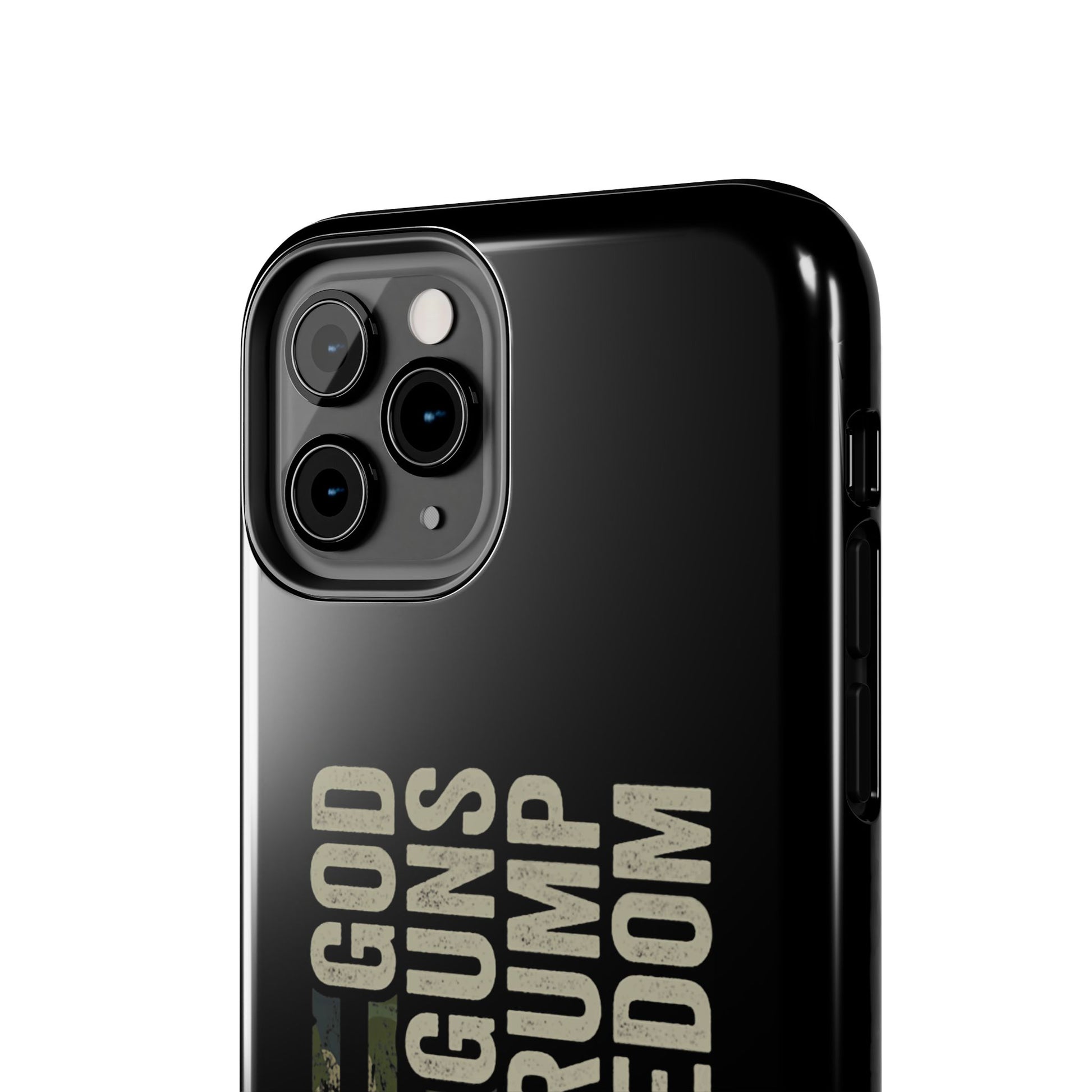 God, Guns, Trump & Freedom Phone Case
