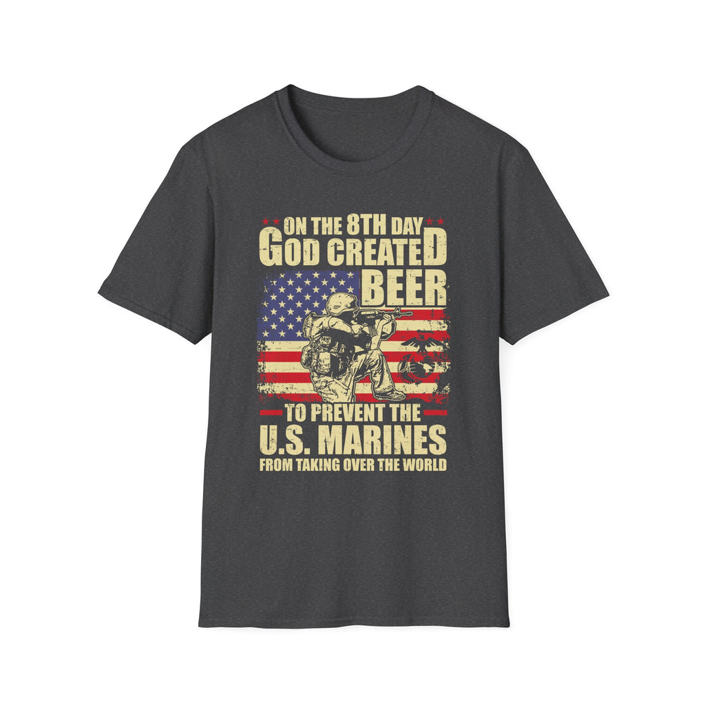 Eighth Day Beer Creation Marines T-Shirt