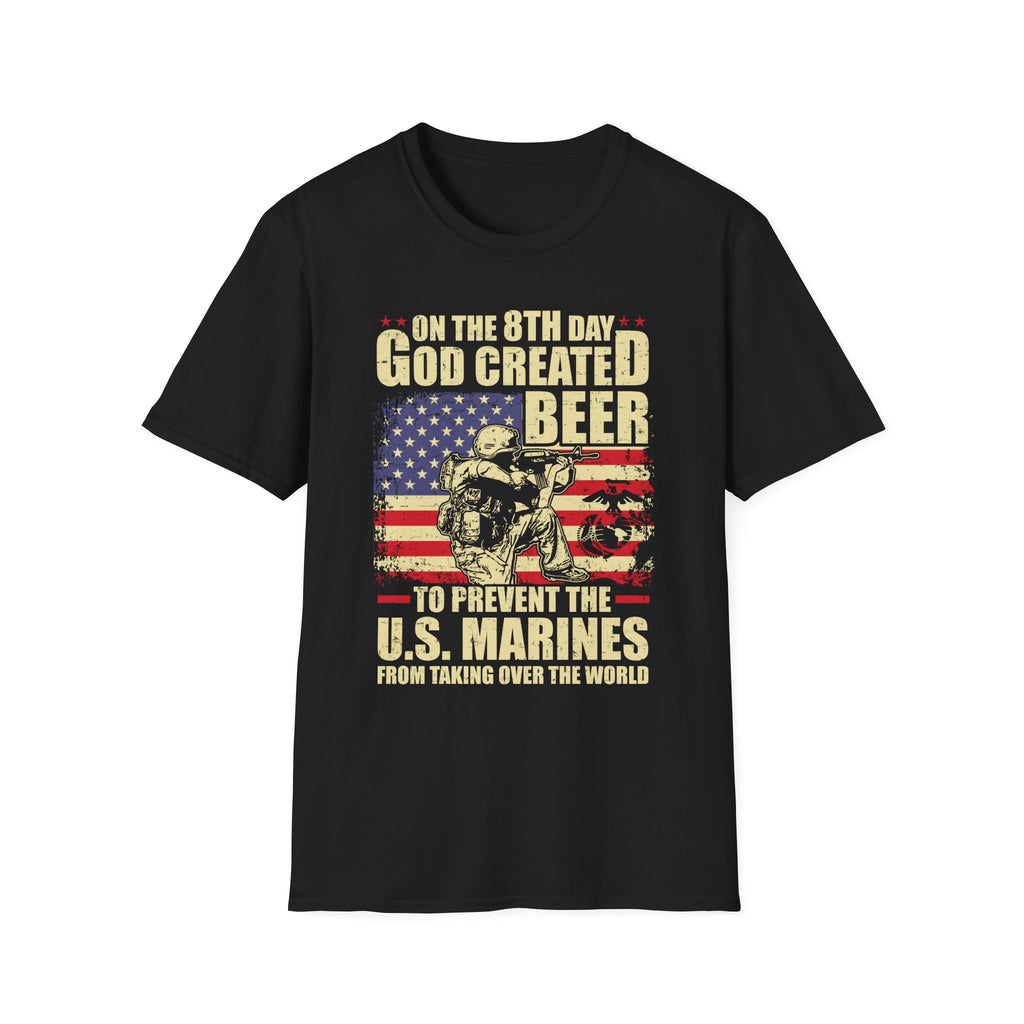 Eighth Day Beer Creation Marines T-Shirt