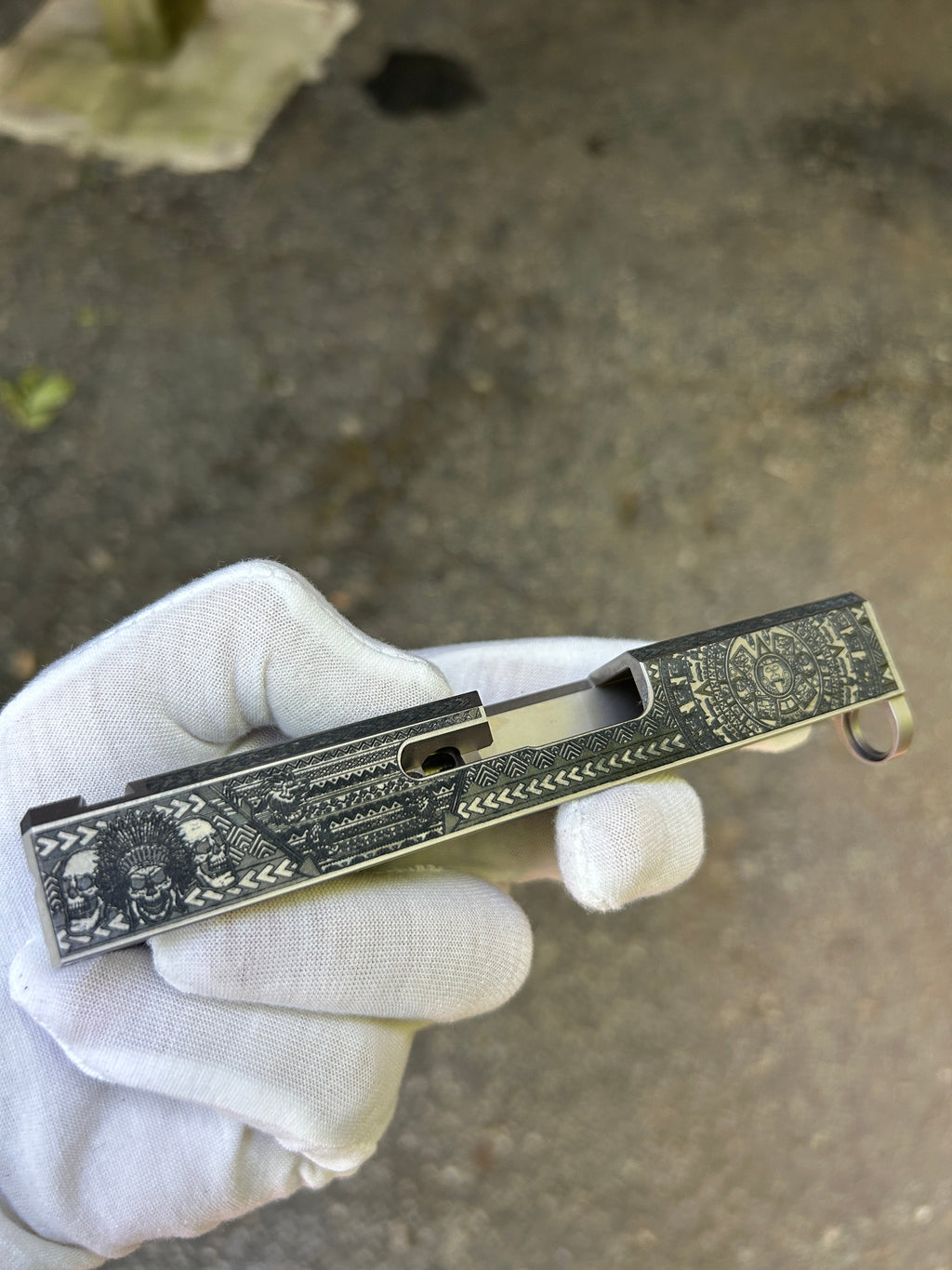 Custom Engraver Glock 43 and 43x Slide Made in USA