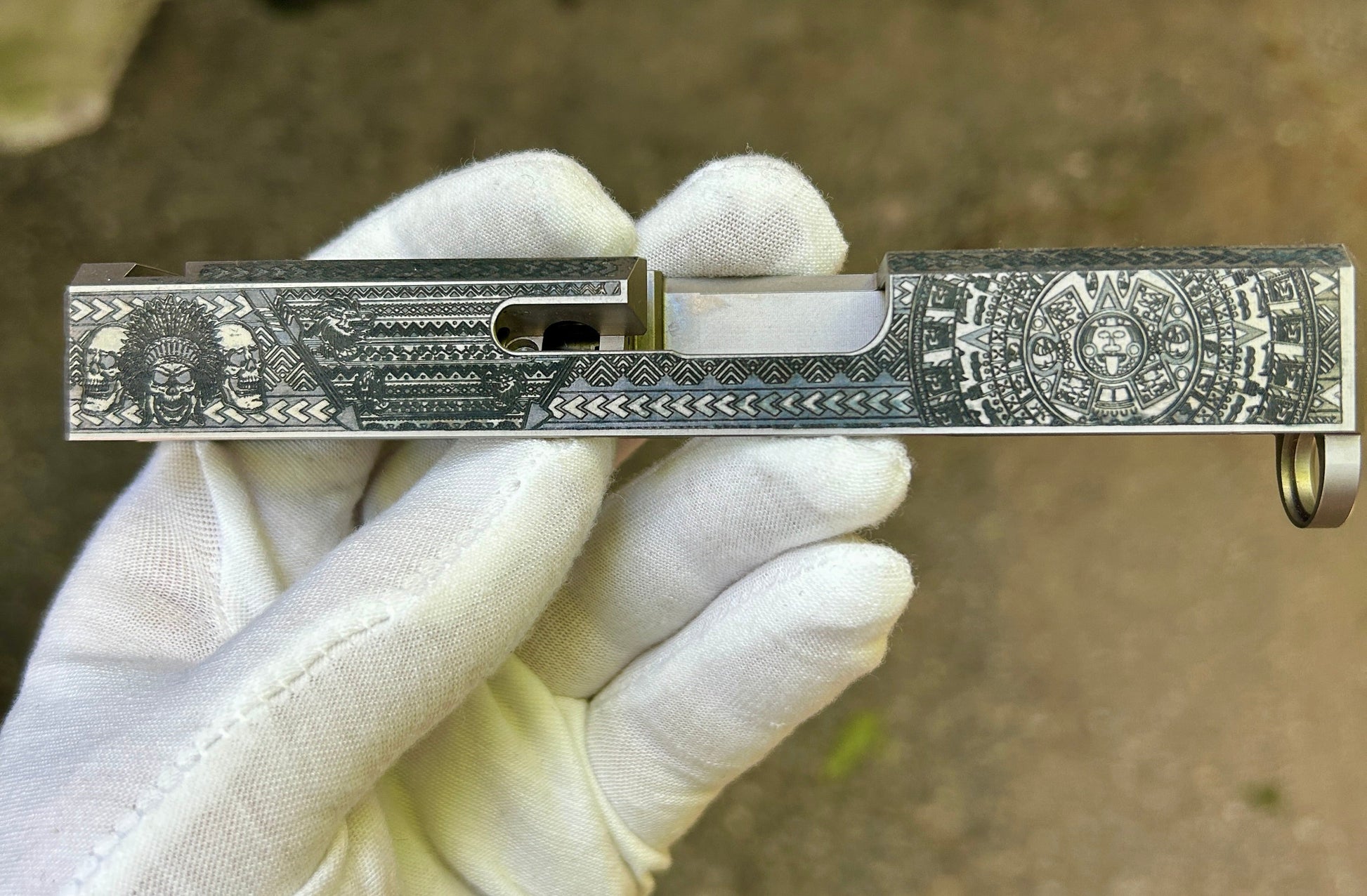 Custom Engraver Glock 43 and 43x Slide Made in USA