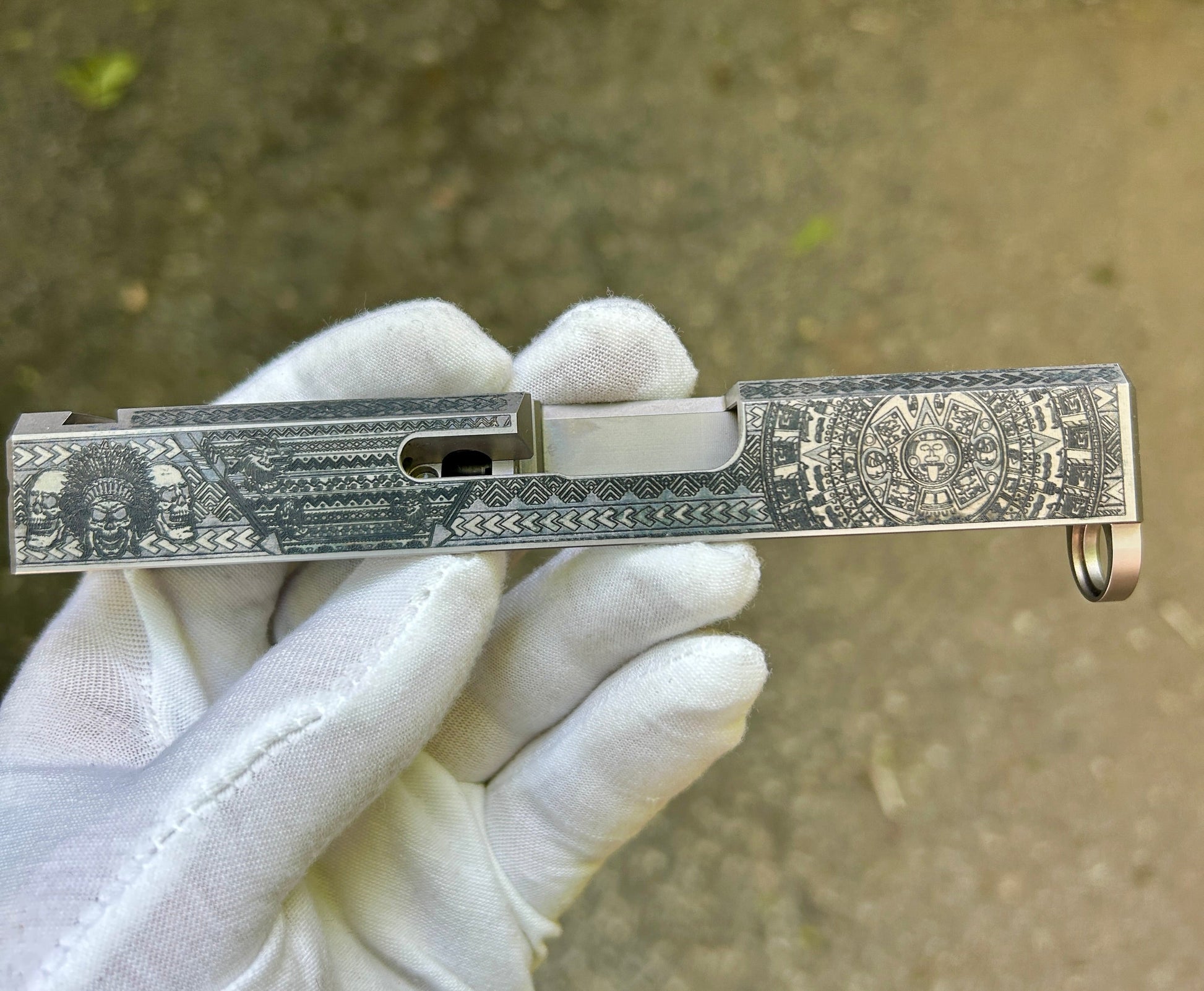 Custom Engraver Glock 43 and 43x Slide Made in USA
