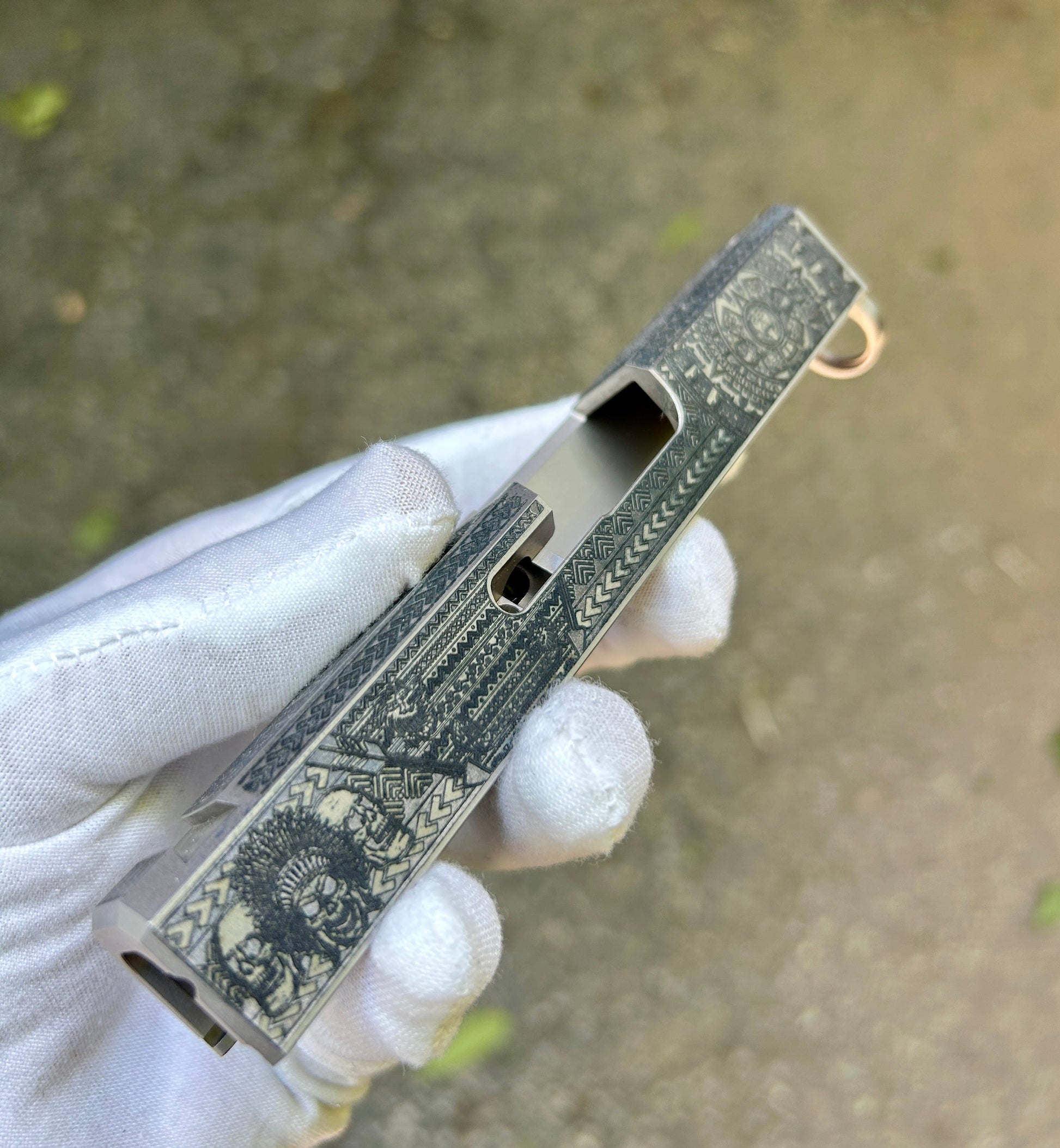 Custom Engraver Glock 43 and 43x Slide Made in USA