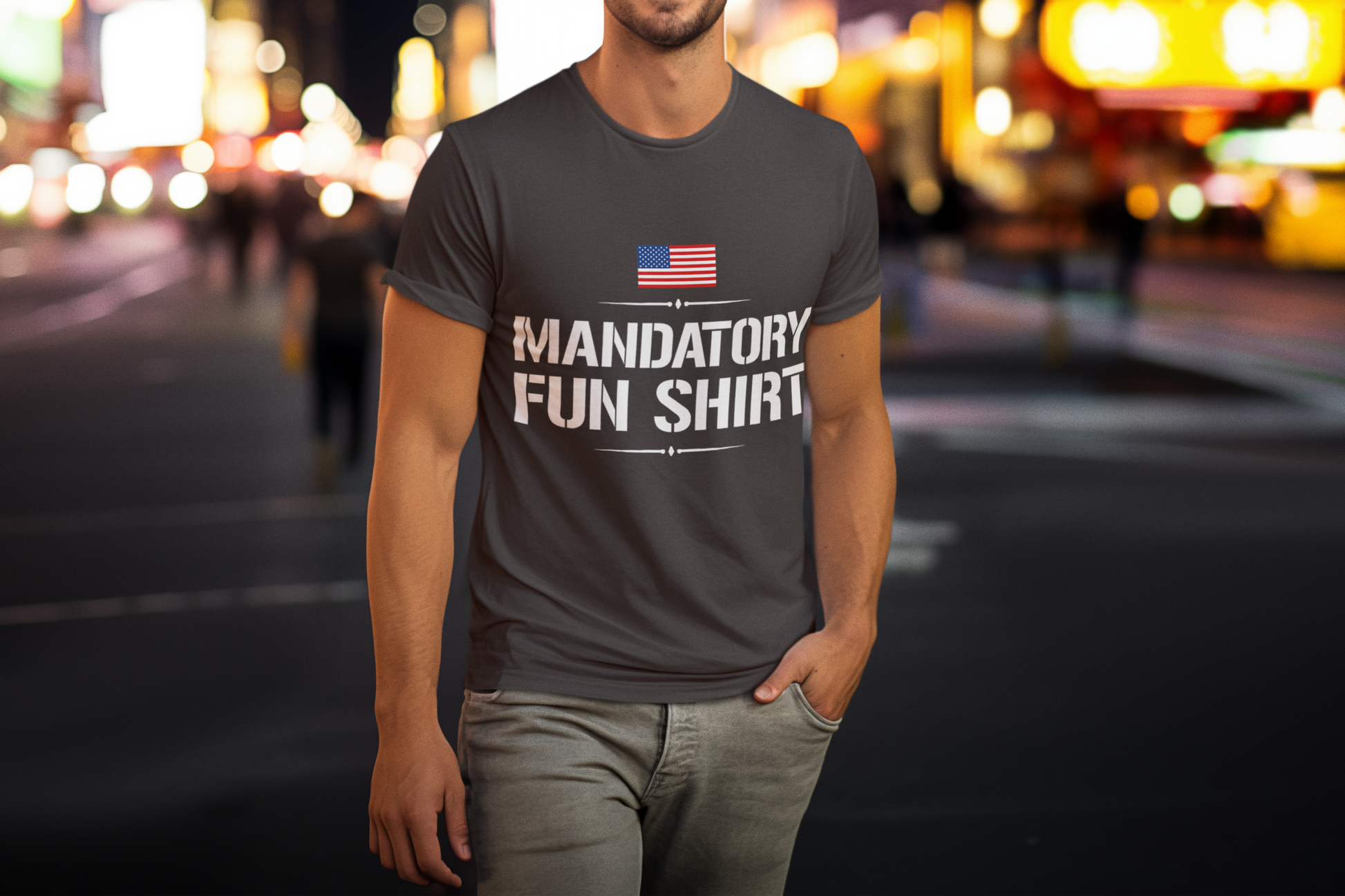 Mandatory Fun T-Shirt – Military Humor Edition