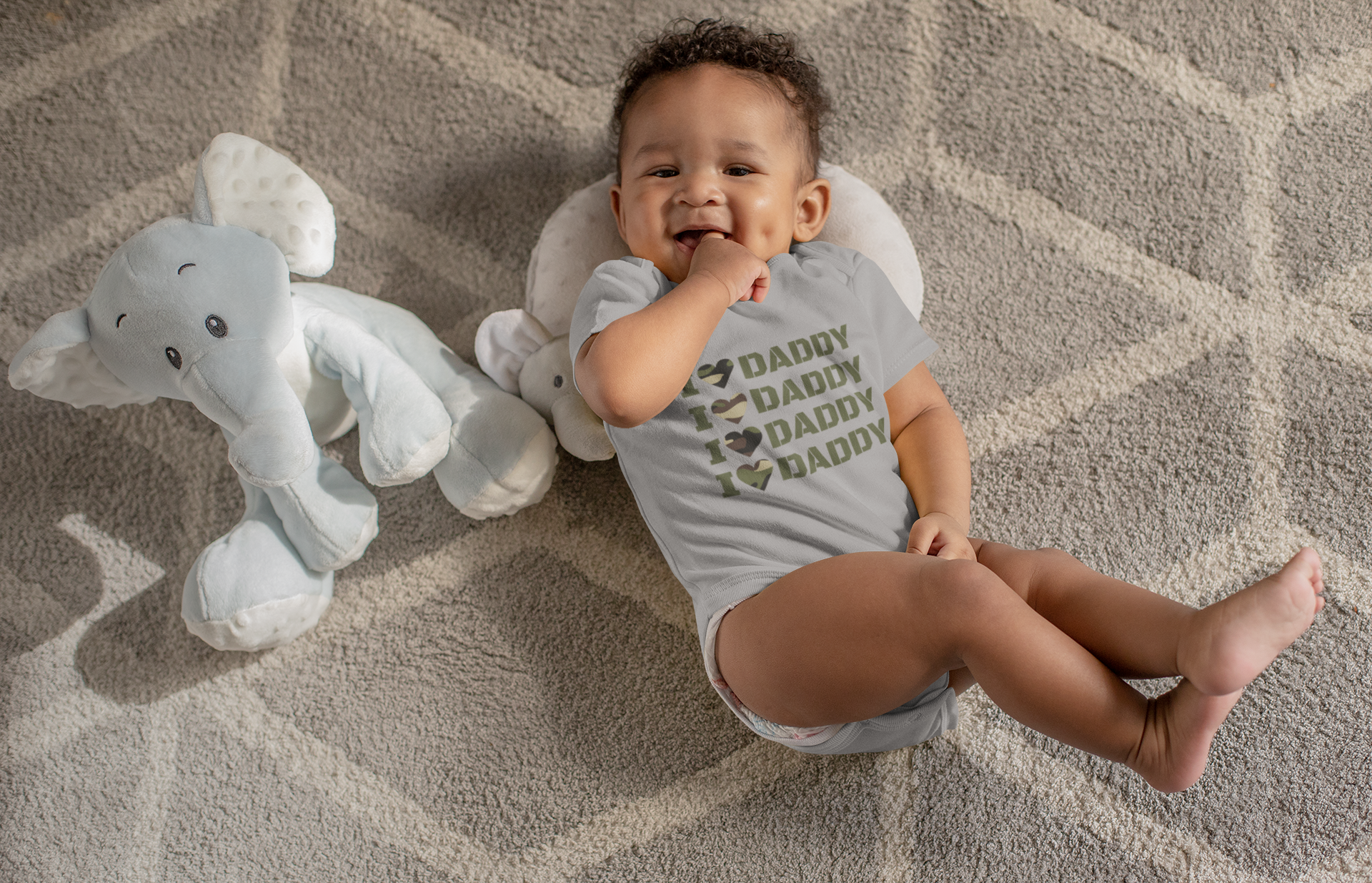 I Love Daddy Baby Onesie