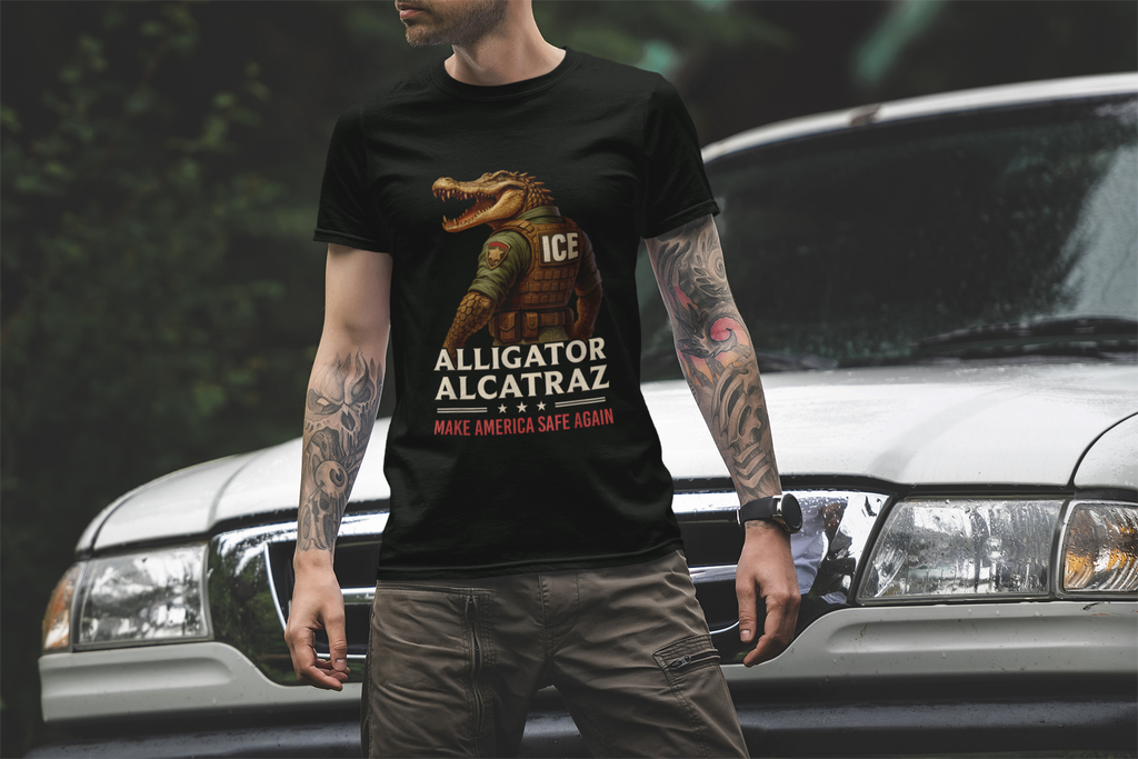Alligator Alcatraz ICE T-Shirt