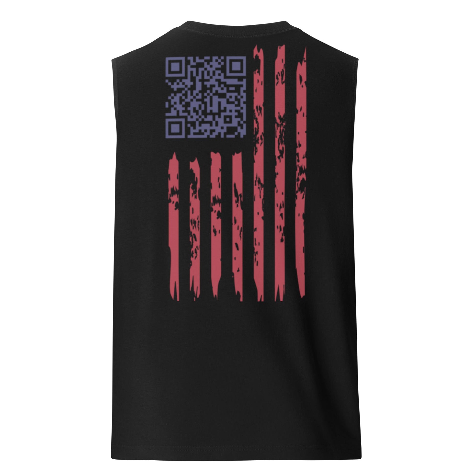 We the People easter-egg QR Code - Trump Dance - Muscle Shirt