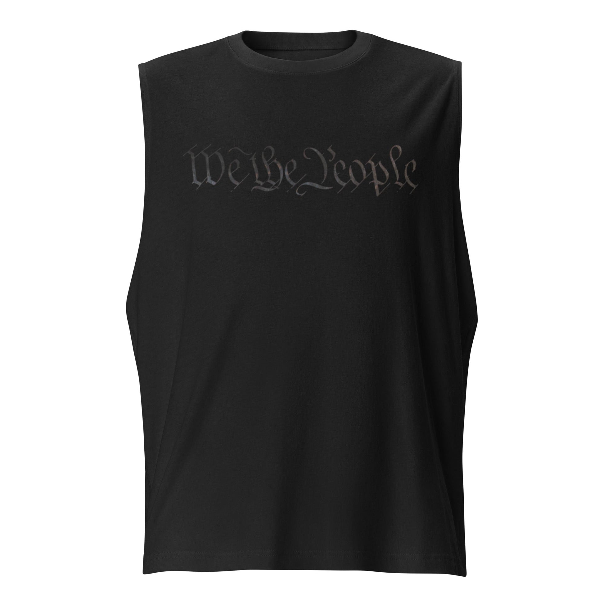 We the People easter-egg QR Code - Trump Dance - Muscle Shirt