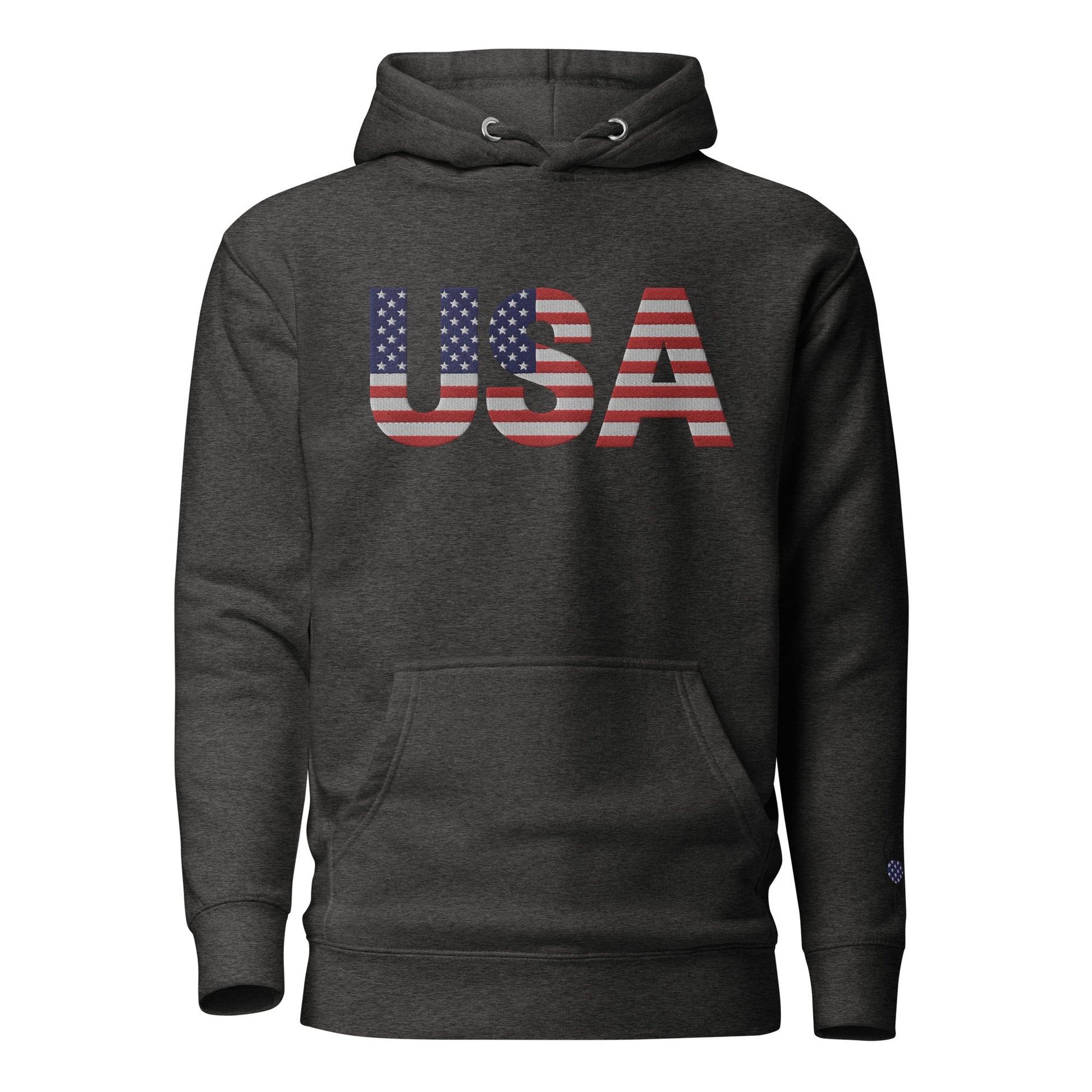 USA Large Embroidery - Runs small so size up - Unisex Hoodie