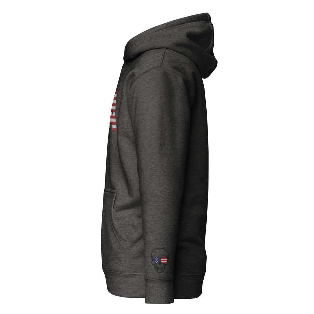 USA Large Embroidery - Runs small so size up - Unisex Hoodie