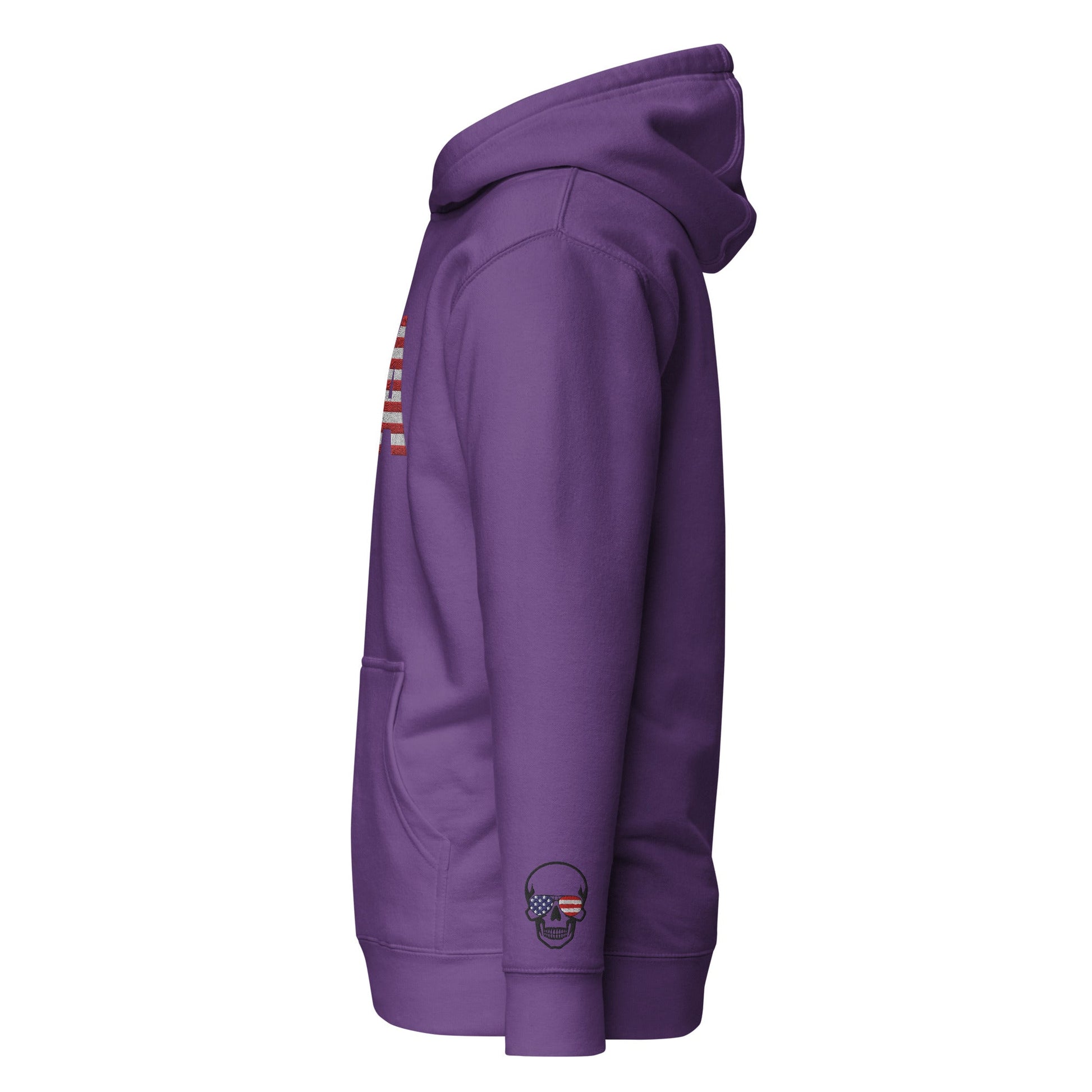 USA Large Embroidery - Runs small so size up - Unisex Hoodie
