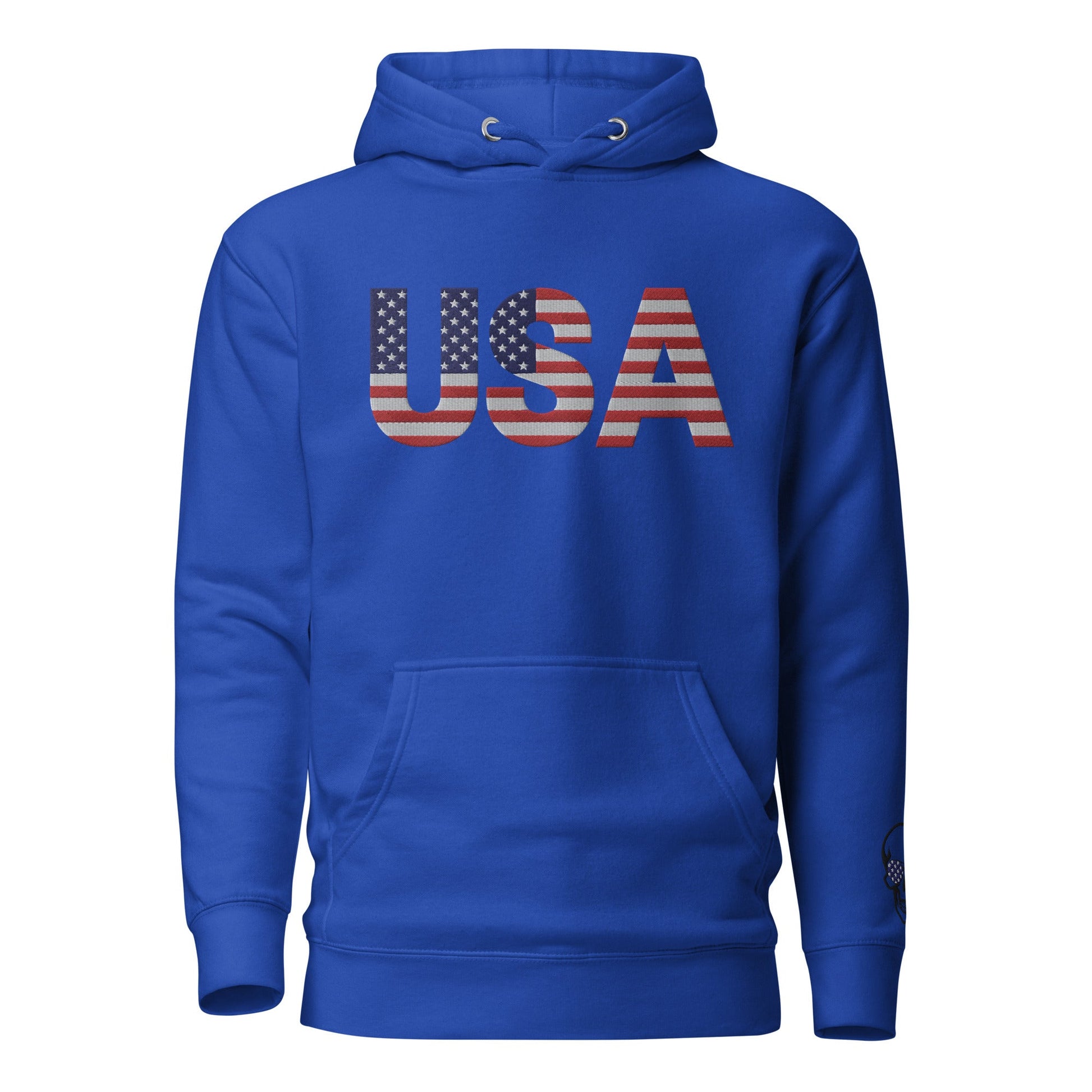 USA Large Embroidery - Runs small so size up - Unisex Hoodie