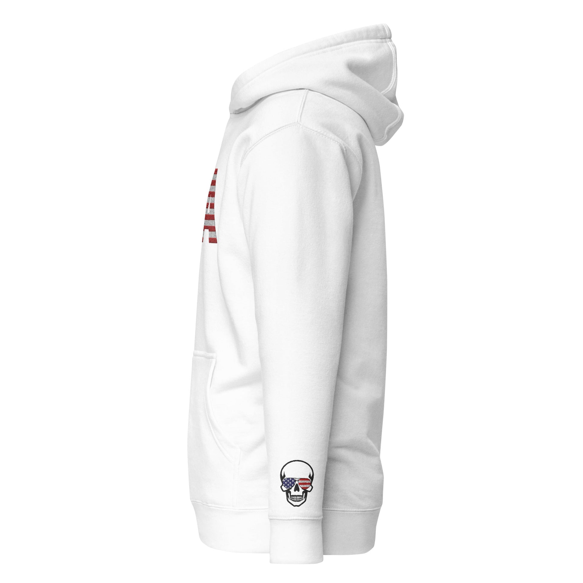 USA Large Embroidery - Runs small so size up - Unisex Hoodie