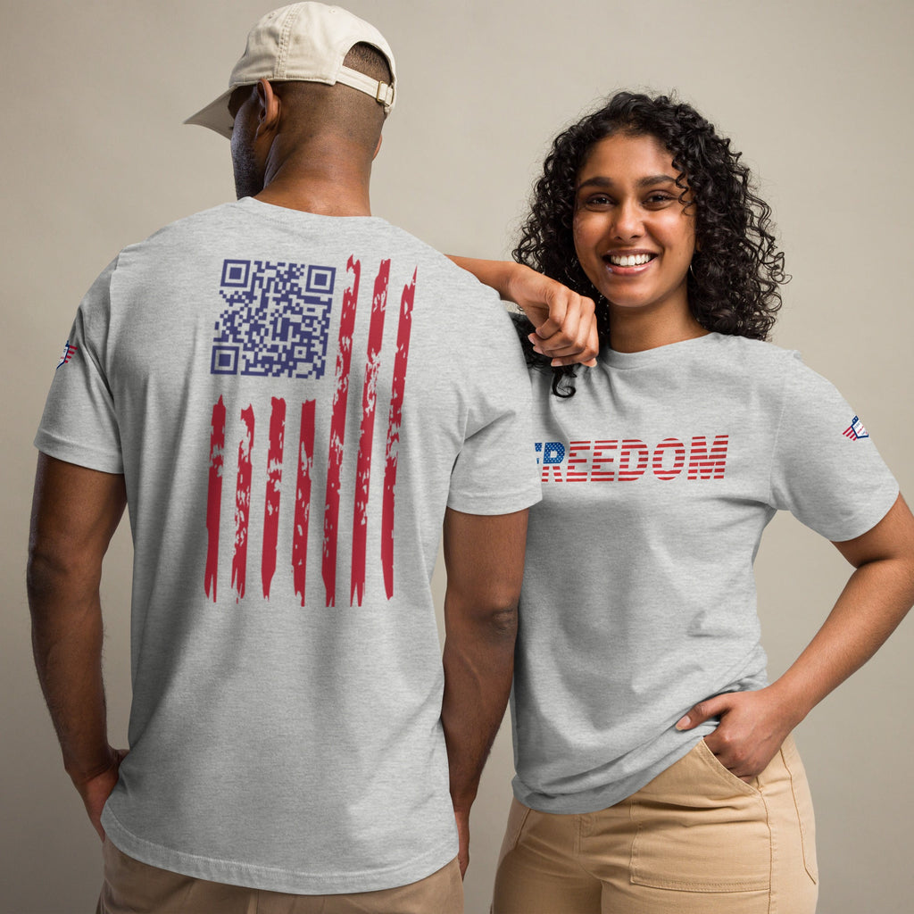Freedom - easter-egg QR Code - Trump Dance - Unisex t-shirt